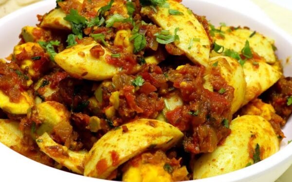 Simple Boil Eggs Bhurji