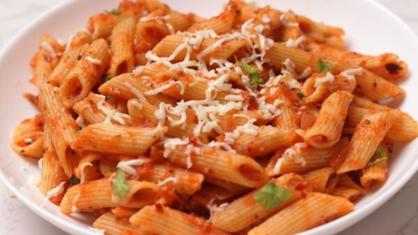 Red Sauce Cheese Pasta