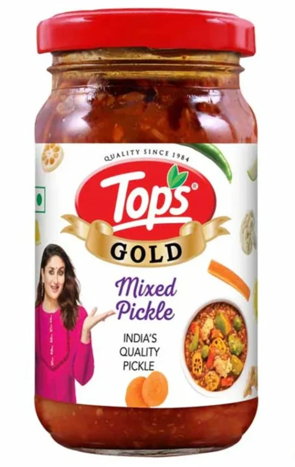 Tops Gold Mixed Pickle (900gm)